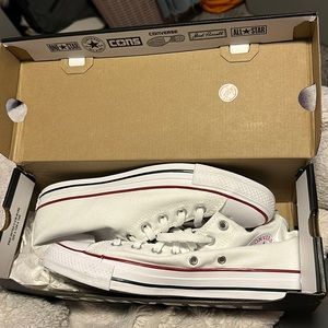 Men’s White High Top Converse